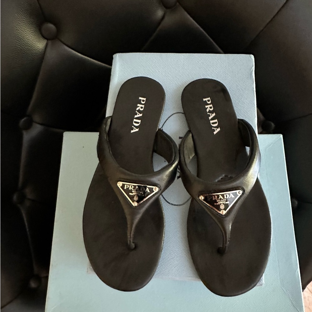 Prada Flip Flops